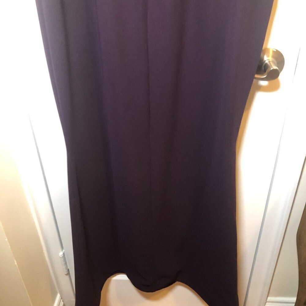 Ideas by Barbara Mother of the Bride Evening Dress Eggplant 8676 Size XL NWT - Picture 14 of 14